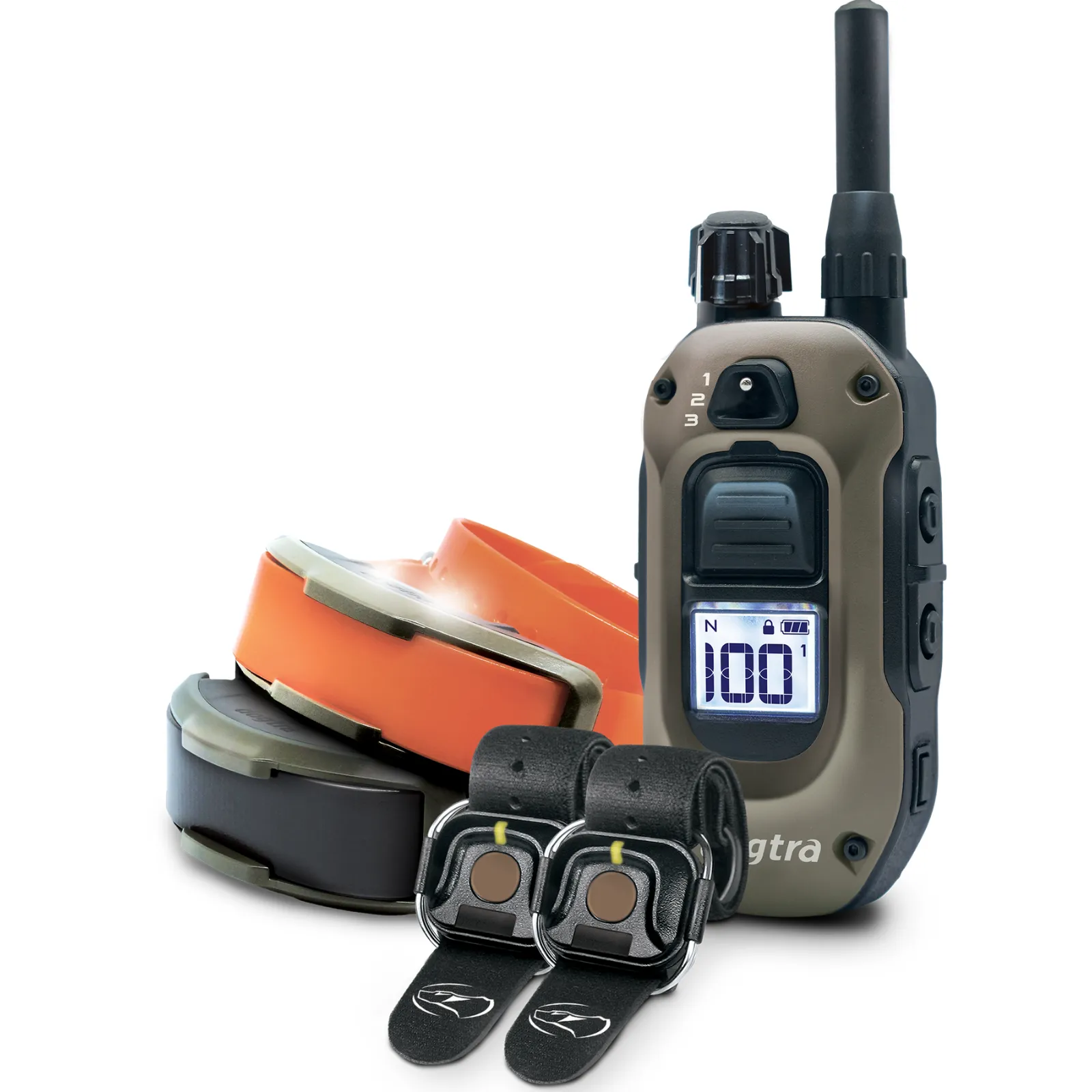 1900X 2-DOG UNIT   (2) HANDSFREE SQUARES