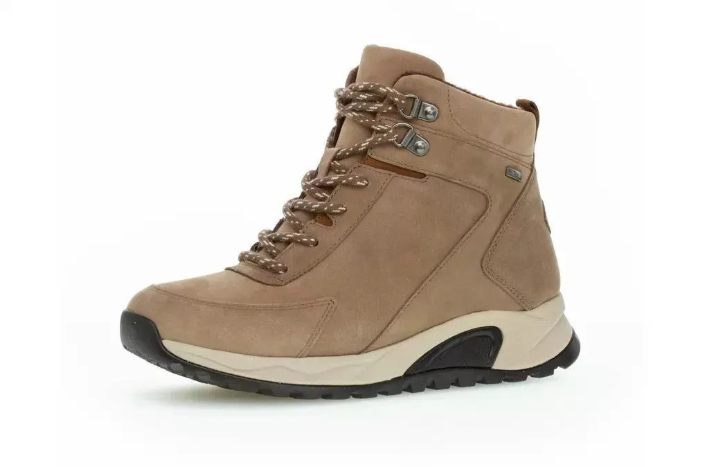 '76.806.40' waterproof walking boots - beige