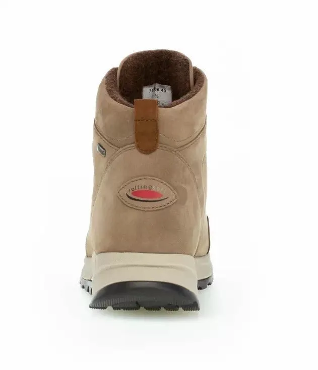 '76.806.40' waterproof walking boots - beige