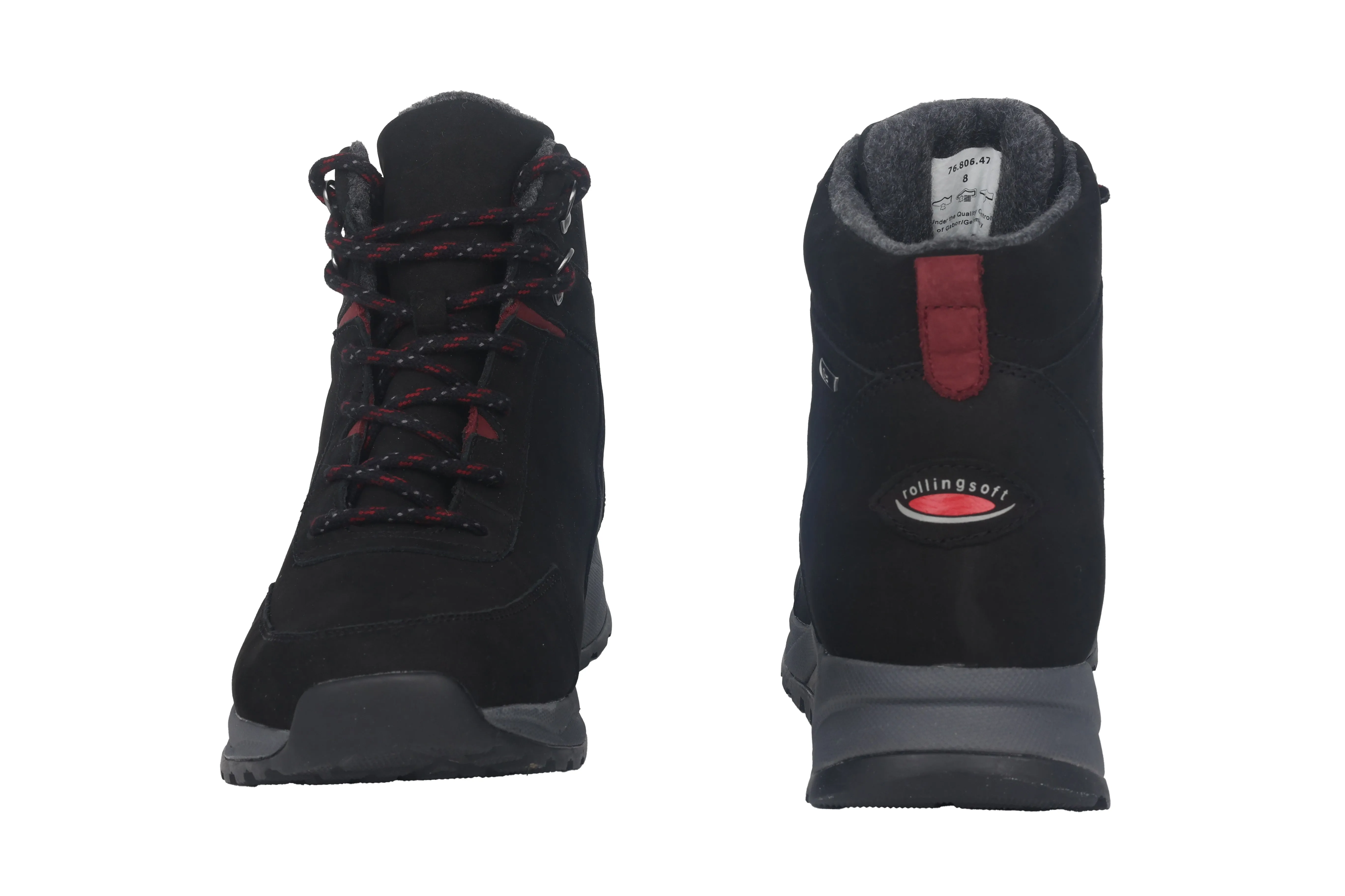 '76.806.47' women's rolling walking boot - Black