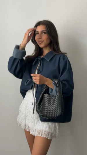 Addie Denim Top
