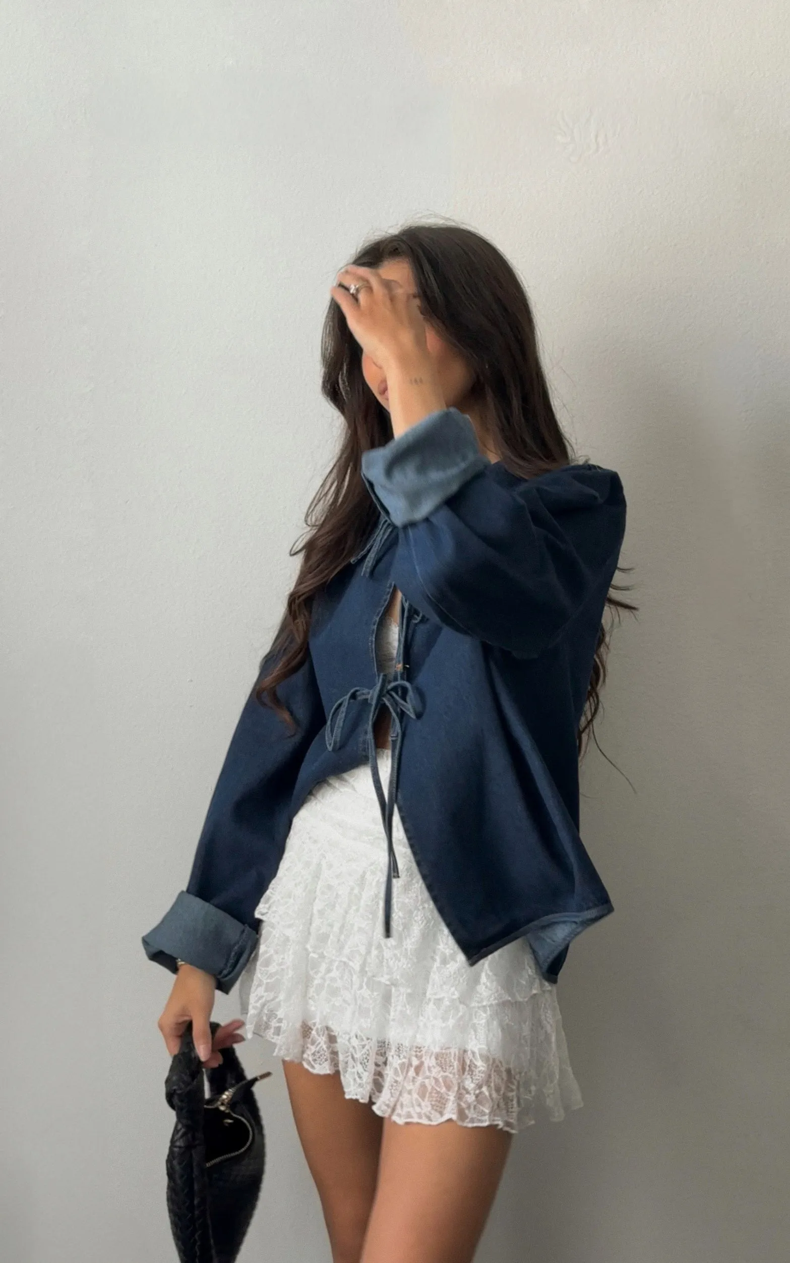 Addie Denim Top