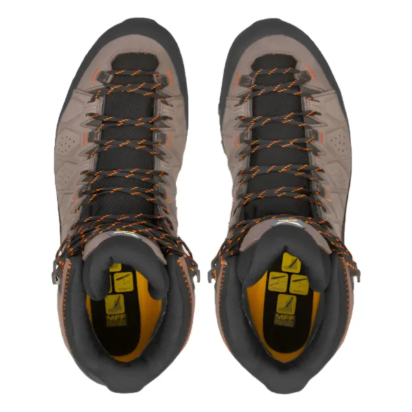 Alp Trainer 2 Mid GTX Hiking Boot - Wallnut/Fluo Orange