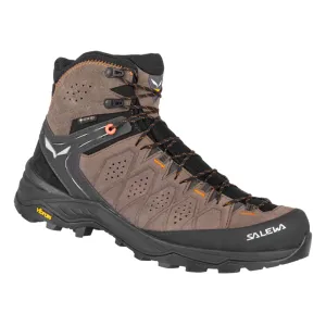 Alp Trainer 2 Mid GTX Hiking Boot - Wallnut/Fluo Orange