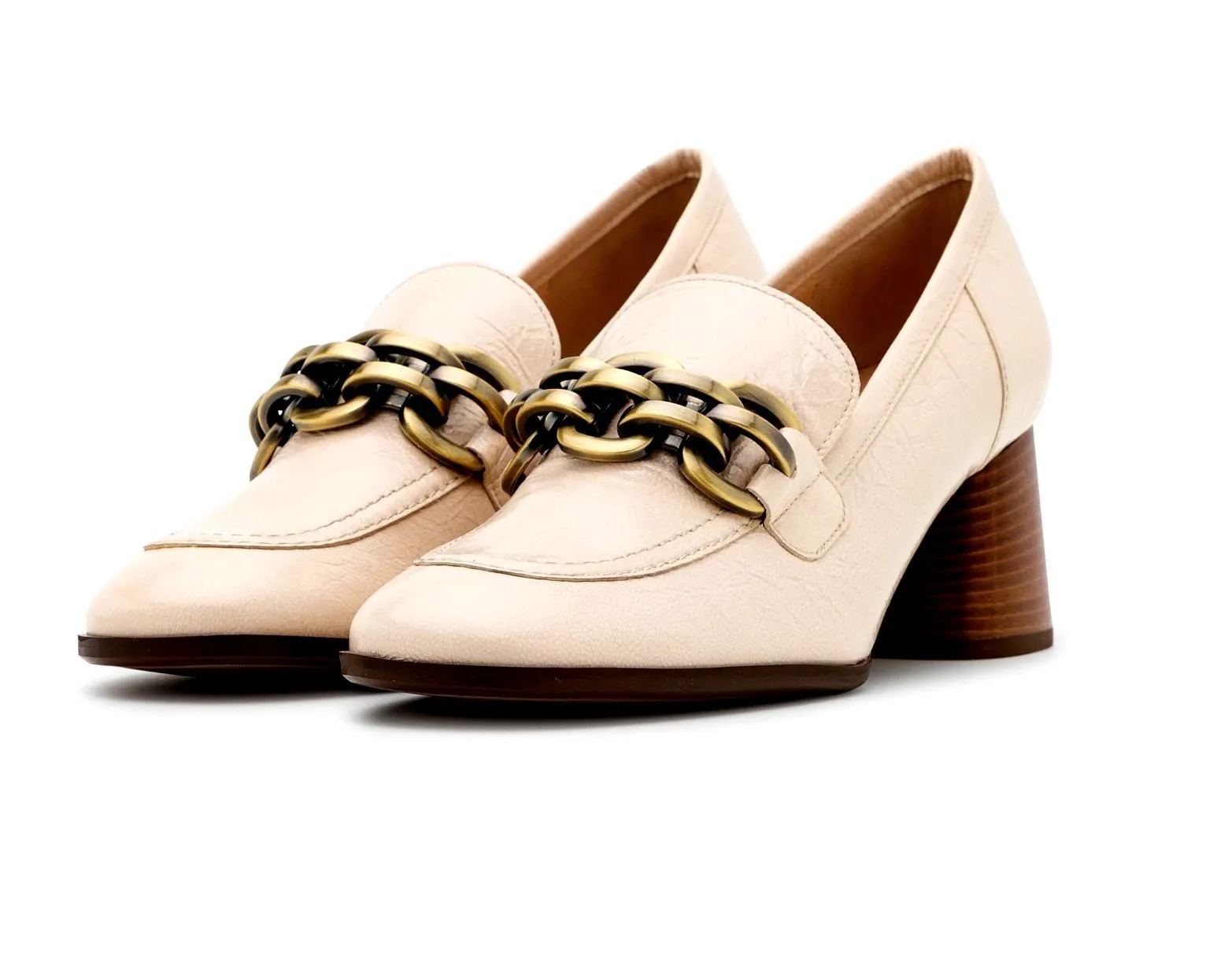 'Amanda' women's pump - creme beige