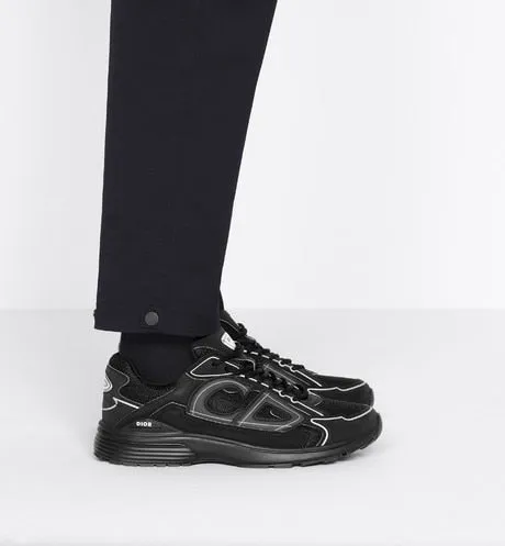 B30 Sneaker • Black Mesh and Technical Fabric