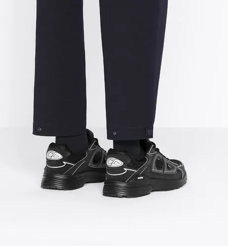 B30 Sneaker • Black Mesh and Technical Fabric