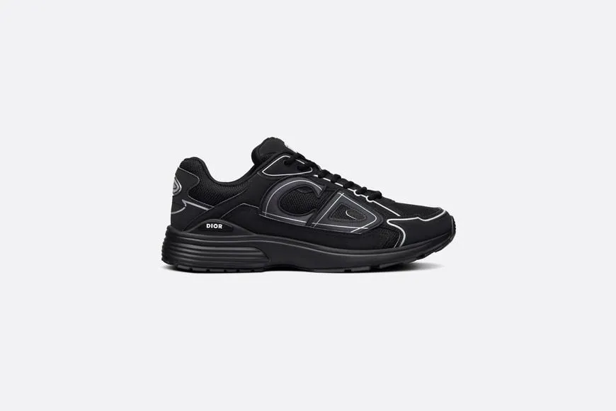 B30 Sneaker • Black Mesh and Technical Fabric