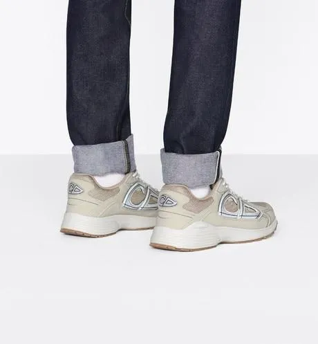 B30 Sneaker • Cream Mesh and Technical Fabric