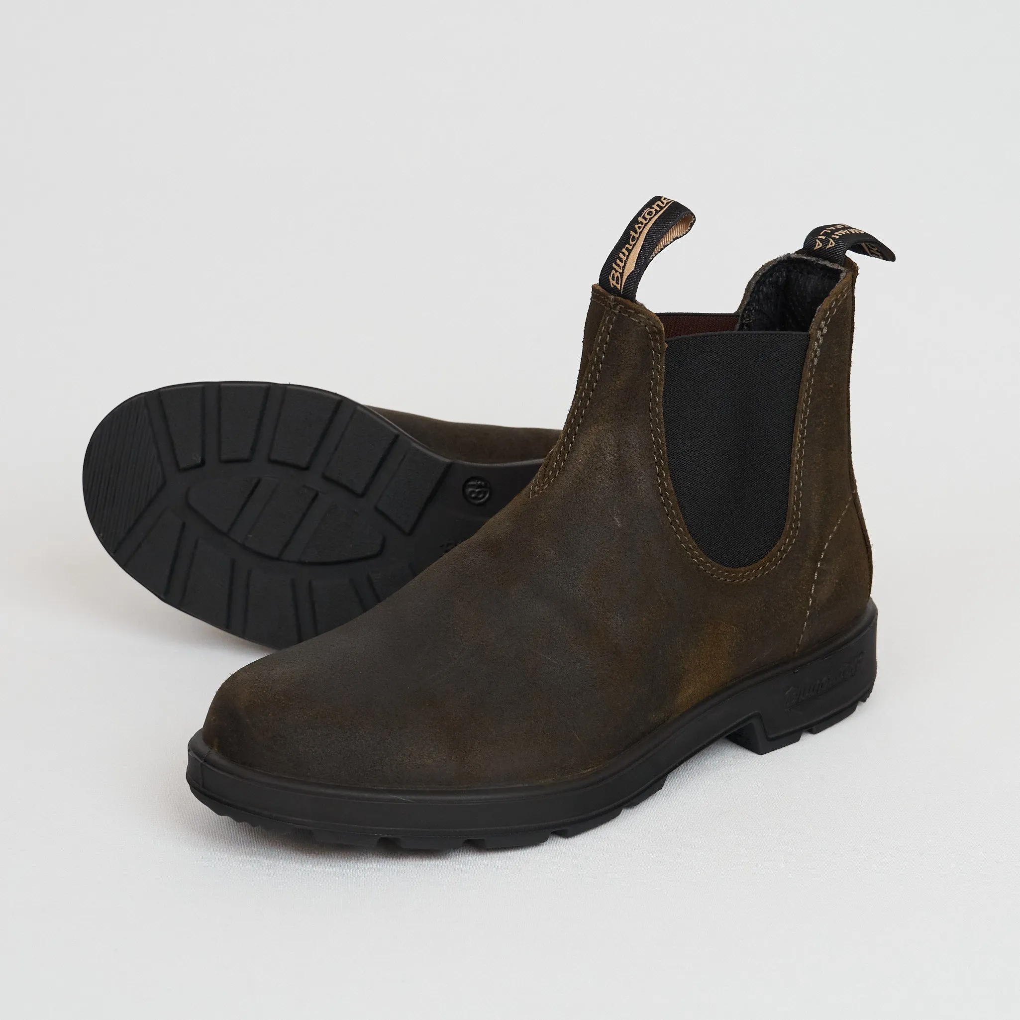 Blundstone Chelsea Work Boot Suede