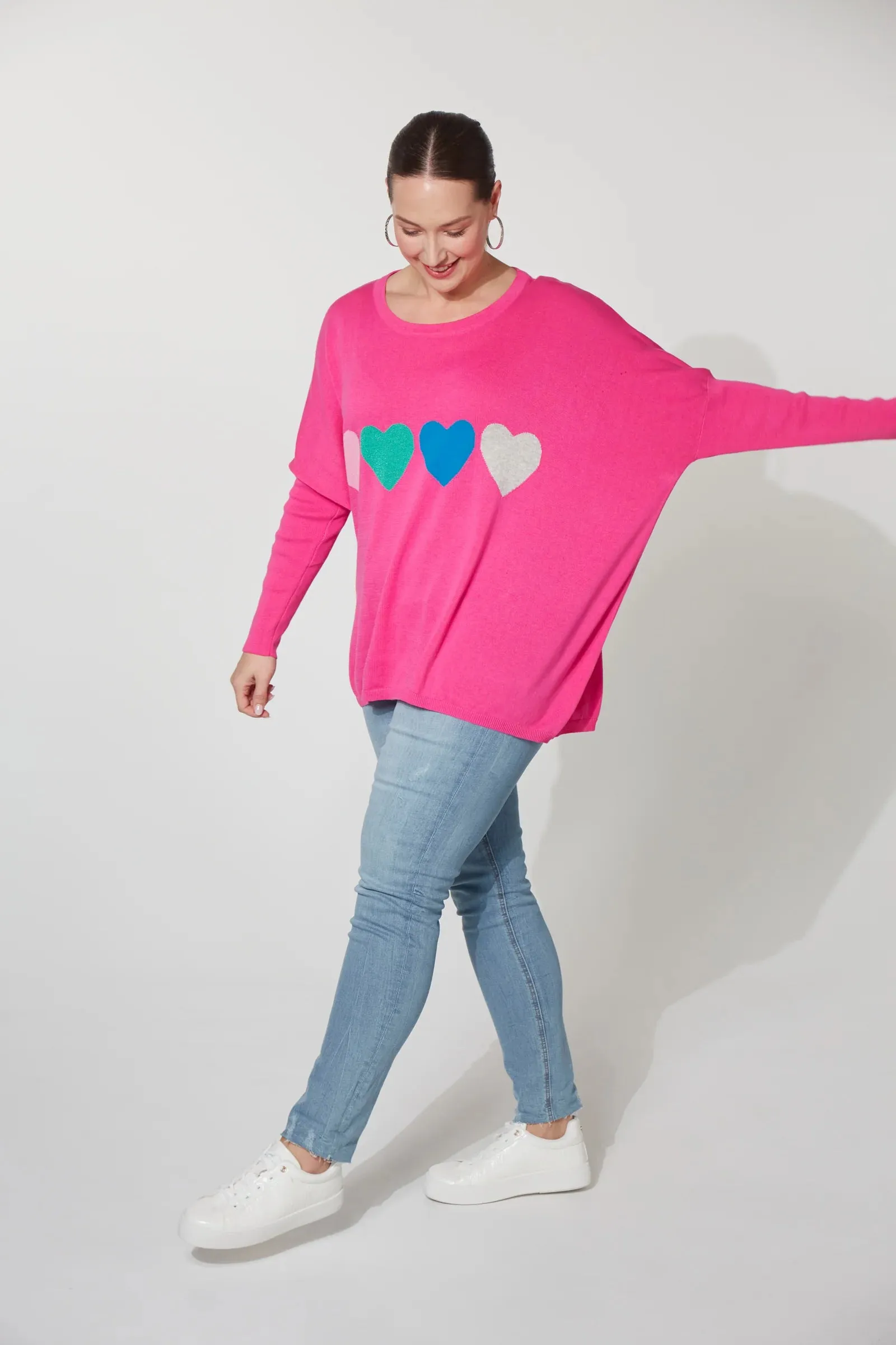 Boden Love Jumper - Azalea
