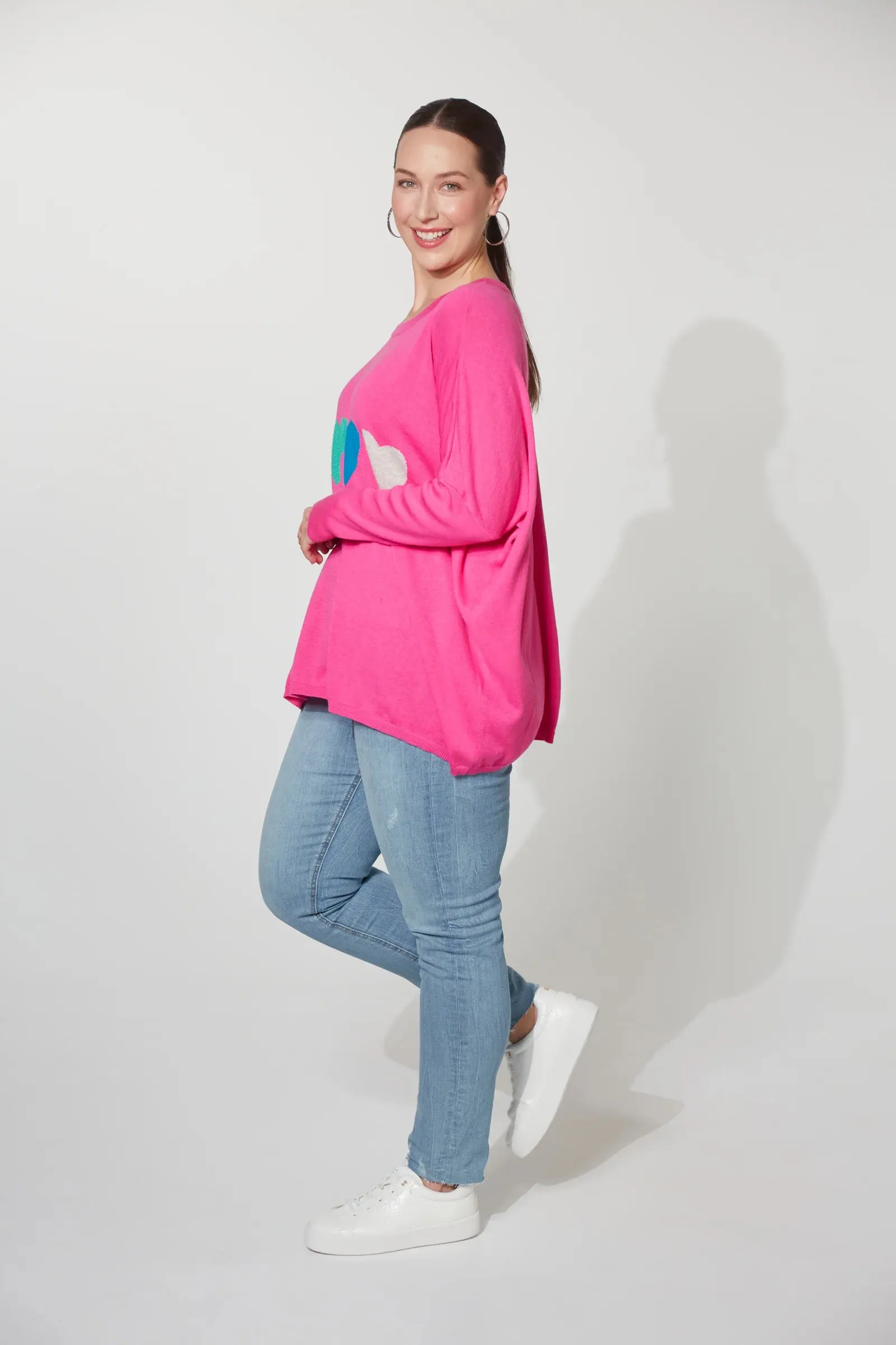 Boden Love Jumper - Azalea
