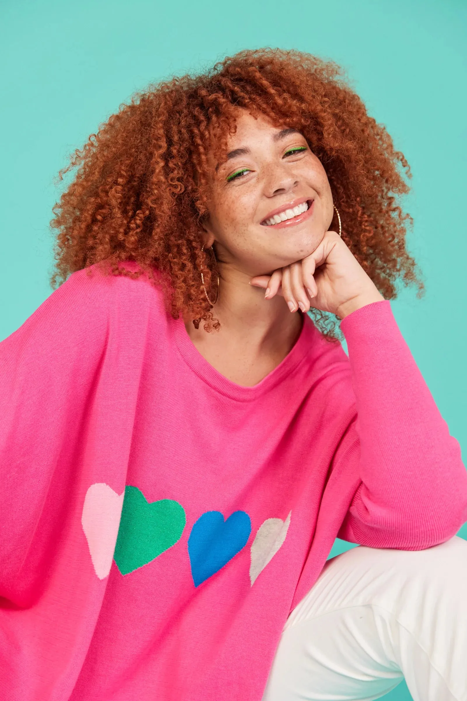Boden Love Jumper - Azalea