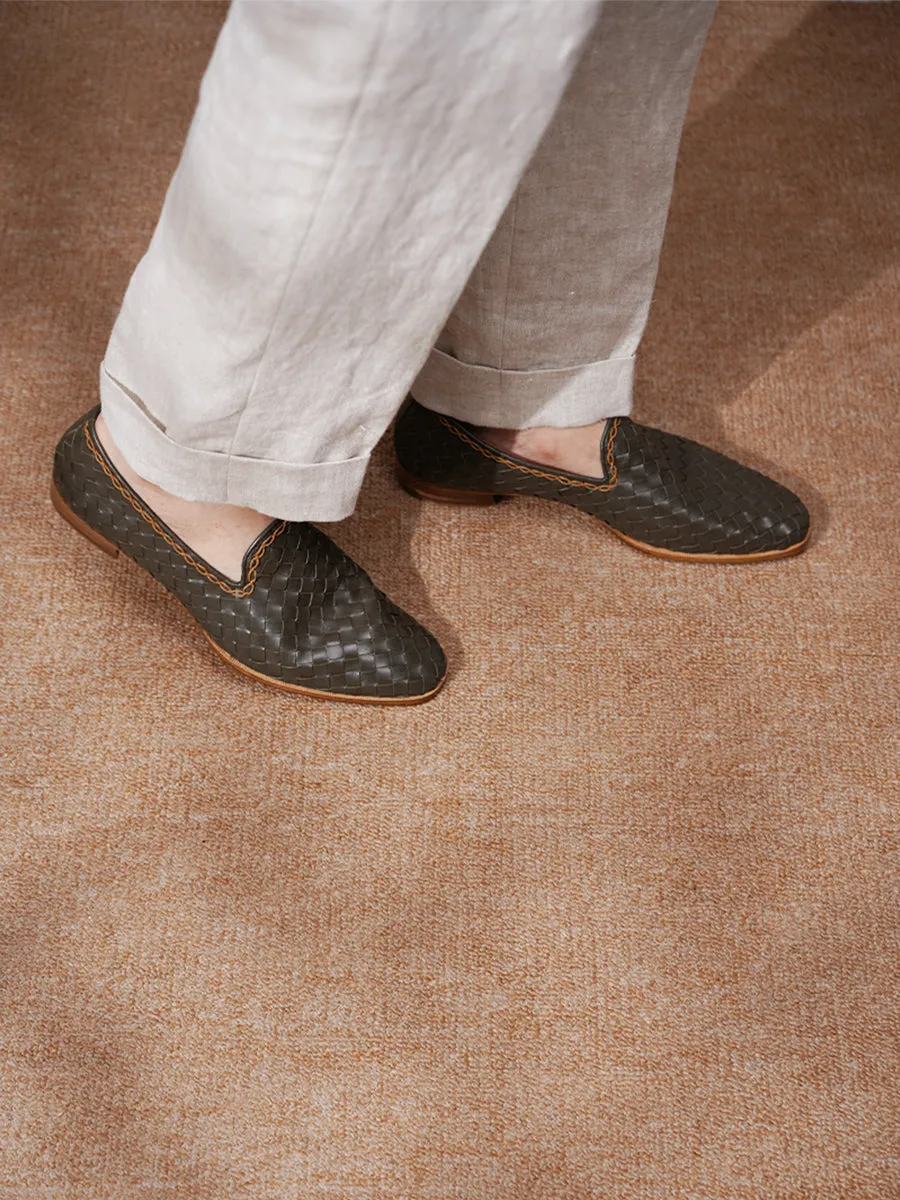 BRAIDED SLIPPERS 8120