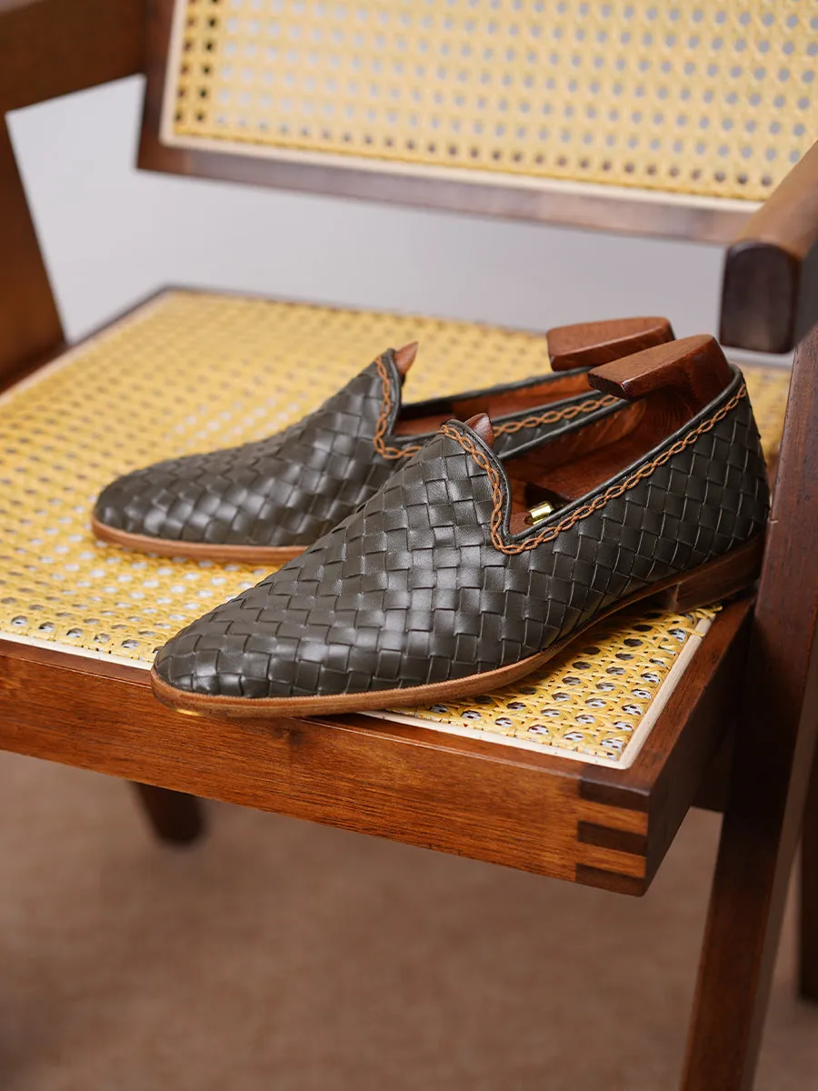 BRAIDED SLIPPERS 8120