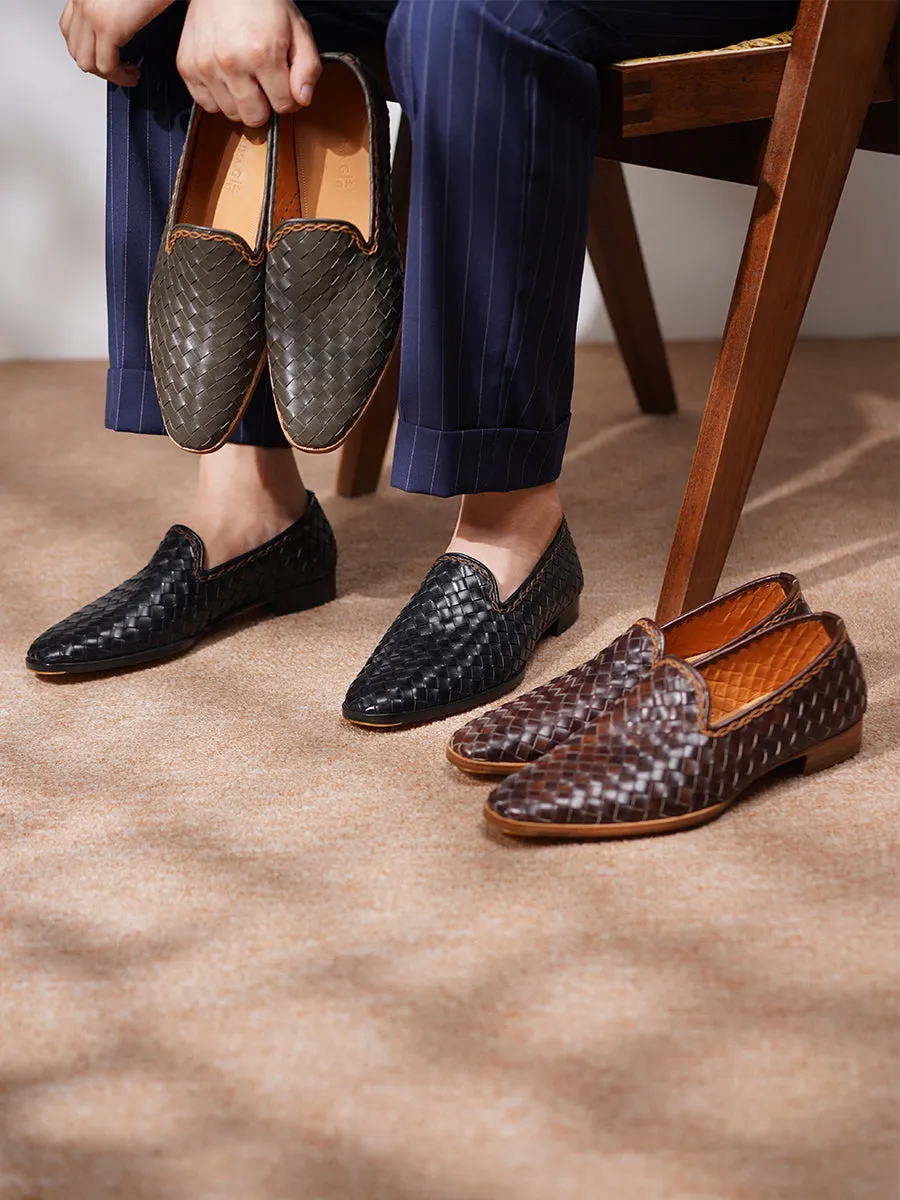 BRAIDED SLIPPERS 8120