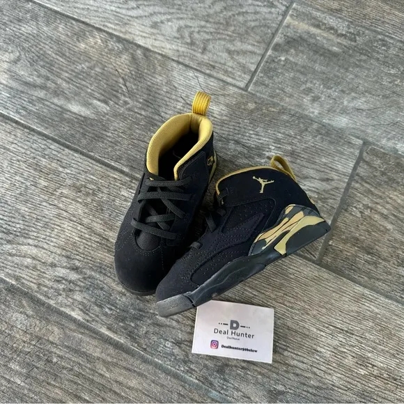 Brand New Jordan MVP Toddler Sneakers “Metallica Gold” (TD9c/EU26/15cm)