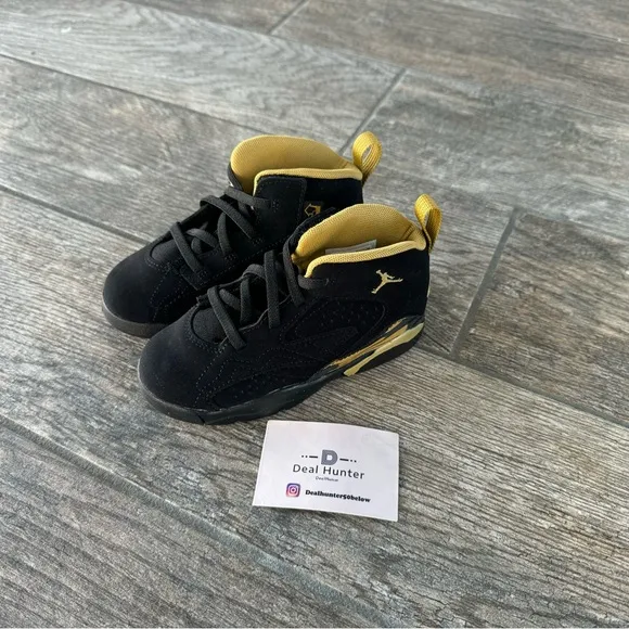 Brand New Jordan MVP Toddler Sneakers “Metallica Gold” (TD9c/EU26/15cm)