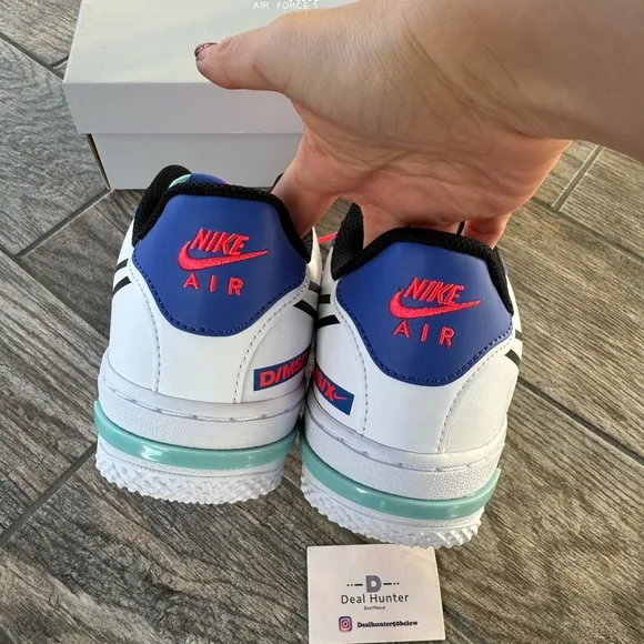 Brand New Nike Air Force 1 React Big Kids Sneakers (GS 5.5Y)