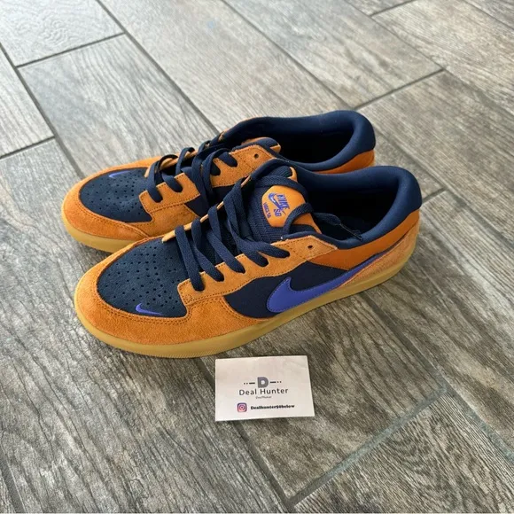 Brand New Nike SB Force 58 Monarch Midnight Navy Men’s Sneakers (US10/EU44)