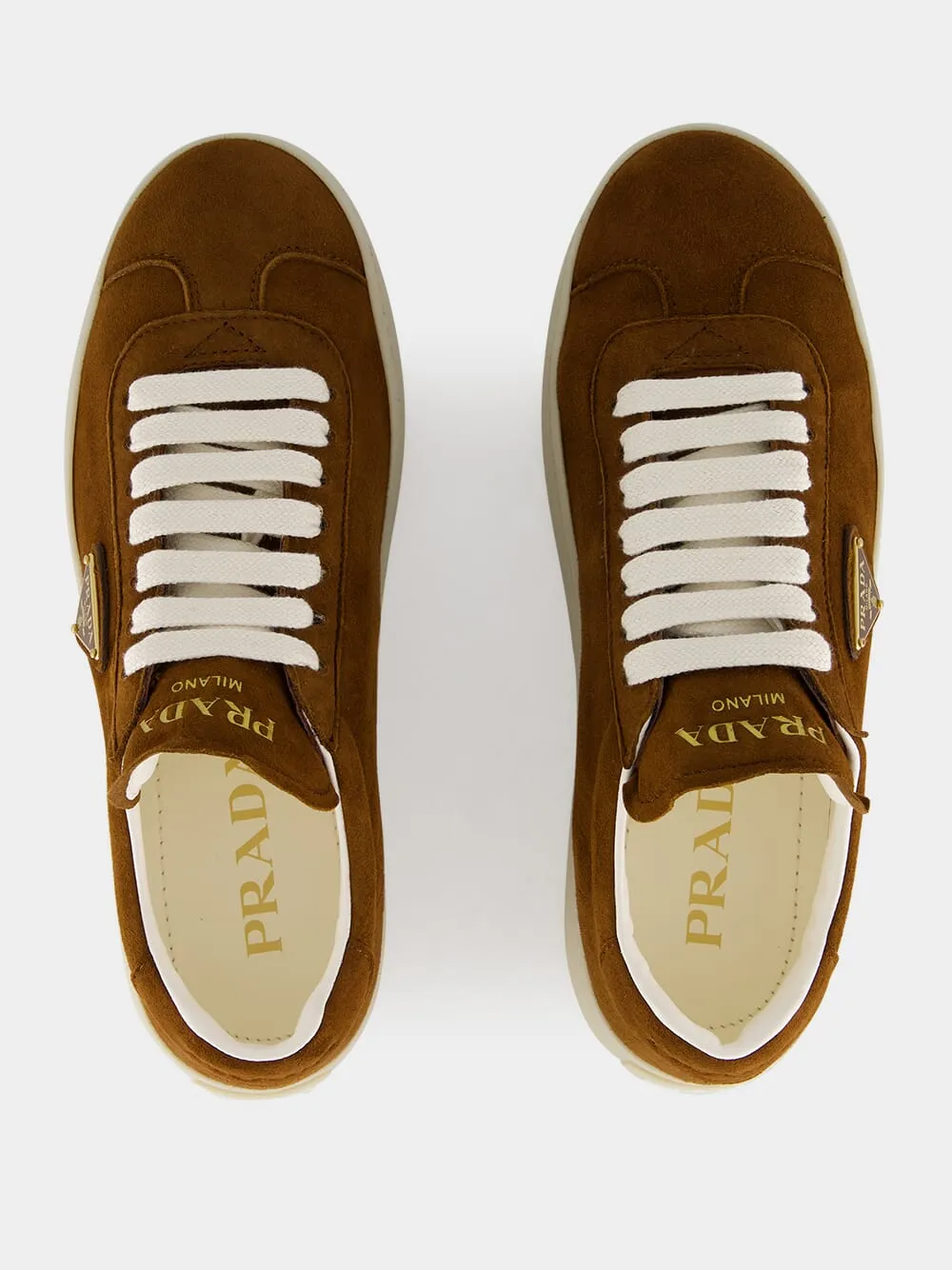 Brown Suede Sneakers