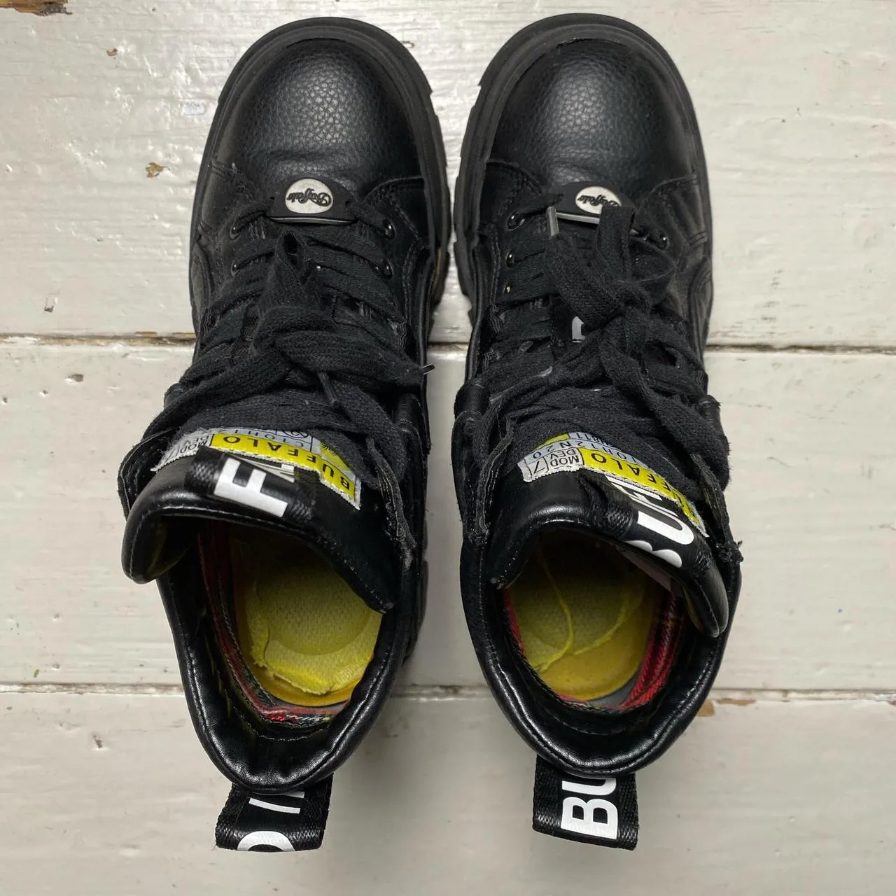 Buffalo London Black High Boots