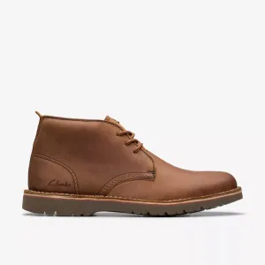 Clarks Men's Eastridge Mid Light Brown Leather 26179423