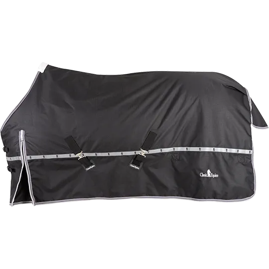 Classic Equine 10K Cross Trainer Turnout Blanket- Black