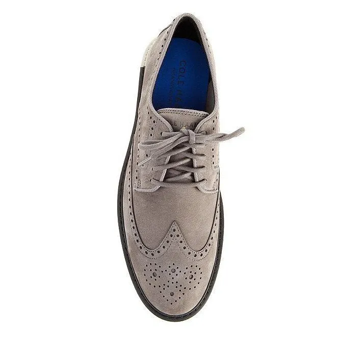 Cole Haan Men's Goto Wing Oxford Tornado Nubuck/Black/Angora C37687