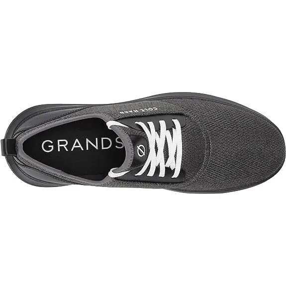 Cole Haan Mens Grandsport Journey Knit Sneaker Black/Magnet/Optic White C32583