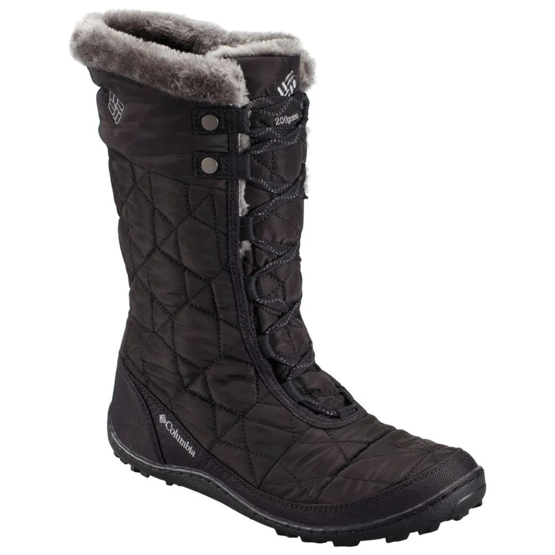 Columbia Women Black MINX MID II OMNI-HEAT Water Resistant Shoes
