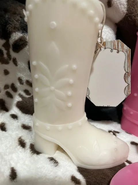 Cowgirl Boot Hat Candles