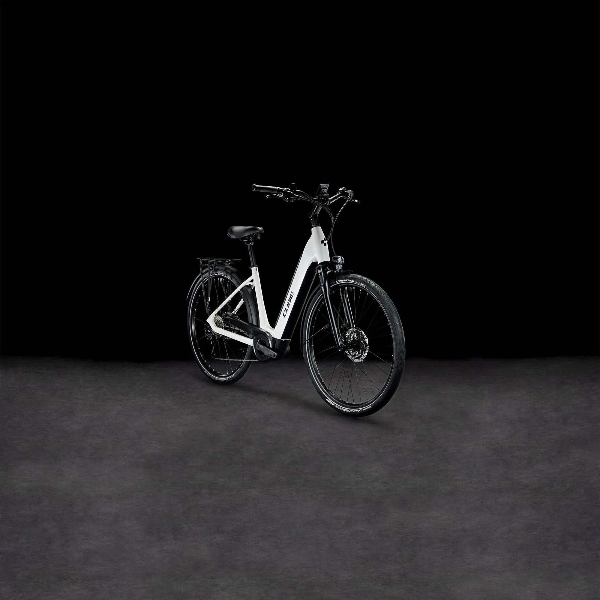CUBE SUPREME SPORT HYBRID ONE 500 WHITE/BLACK