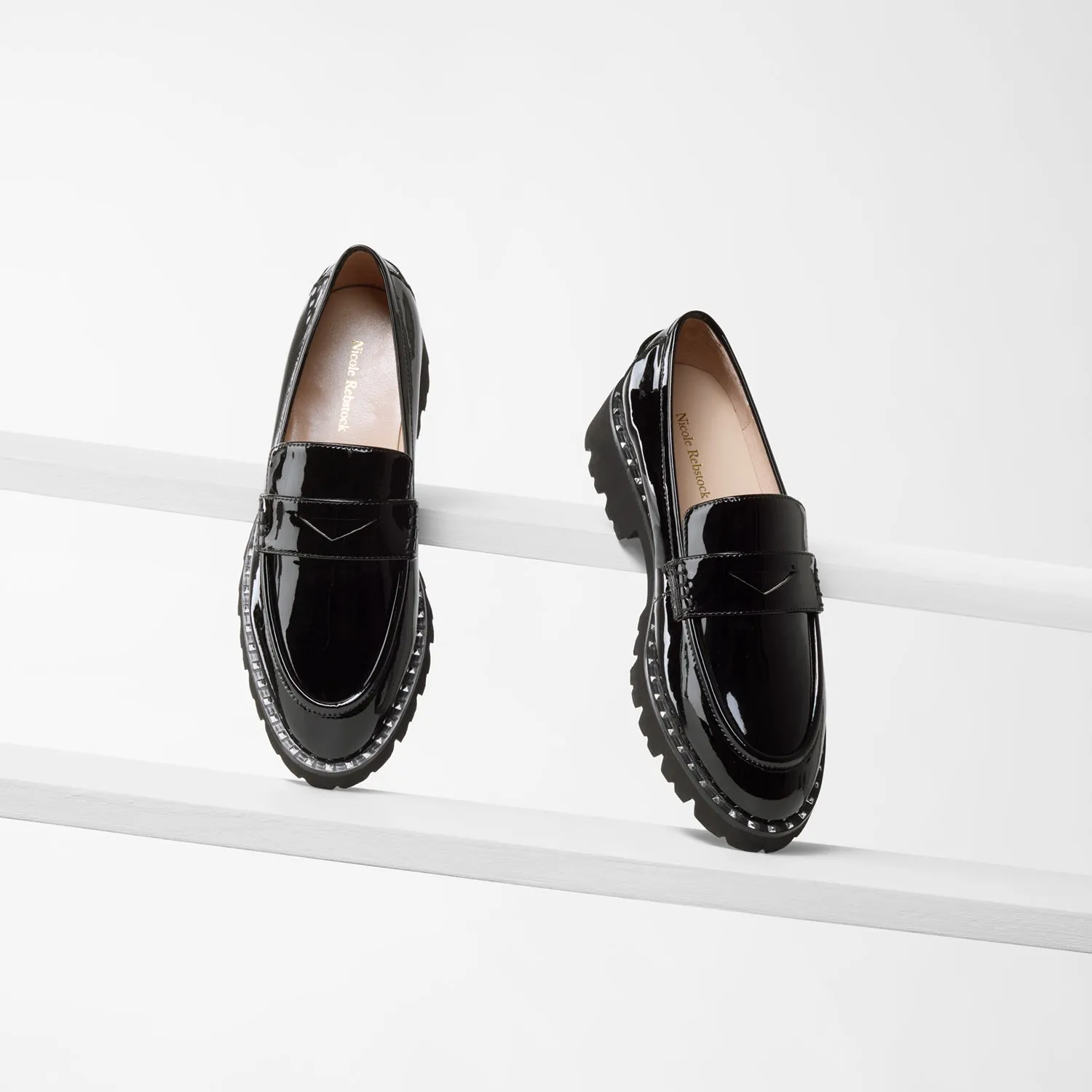 Czech Ltd Ed Loafer | Black patent