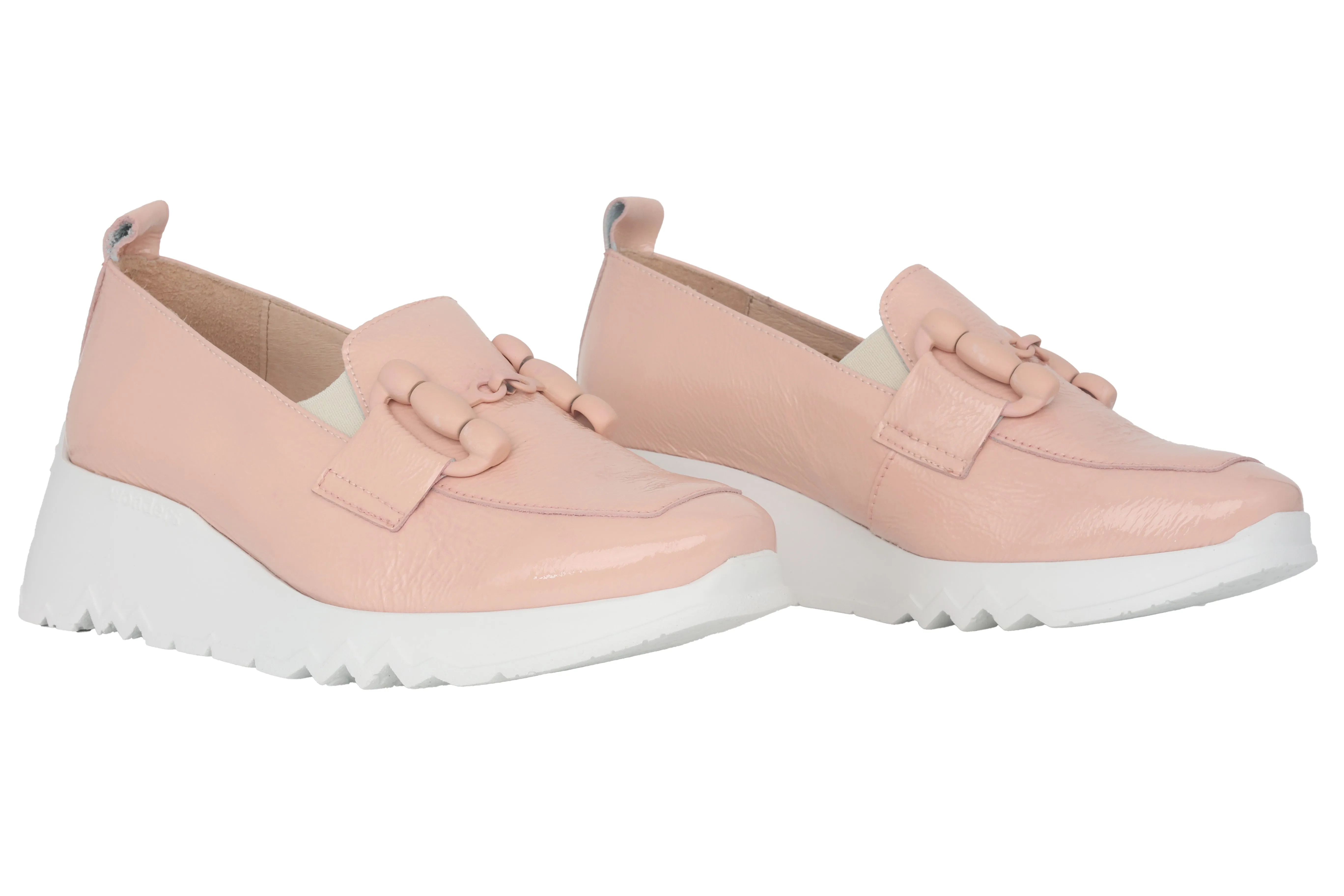 'Dance' women's loafer - Pink patent