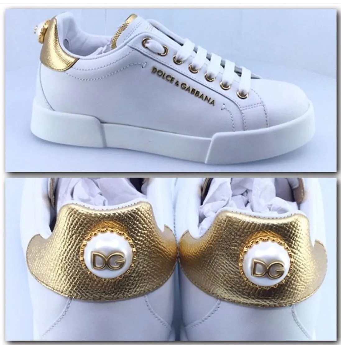 DOLCE & GABBANA PORTOFINO SNEAKERS
