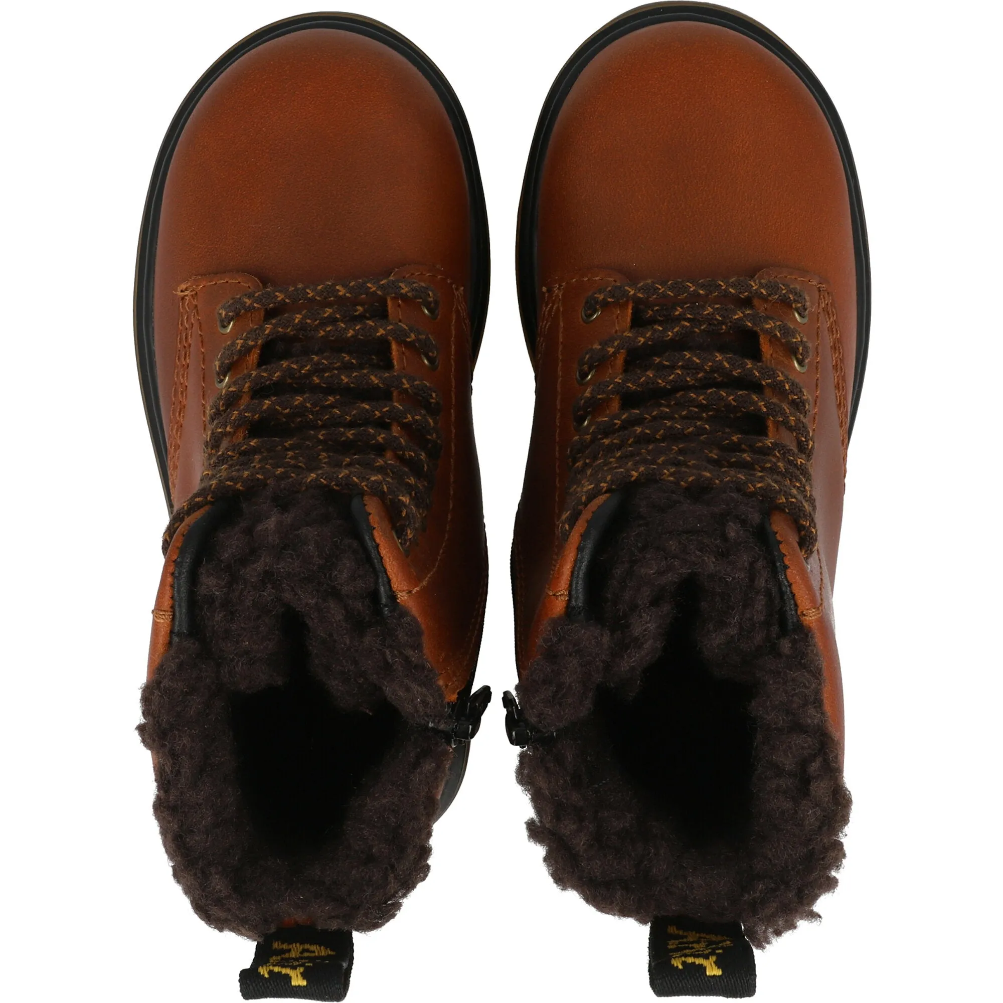Dr Martens 1460 Serena Brown Kids Boots