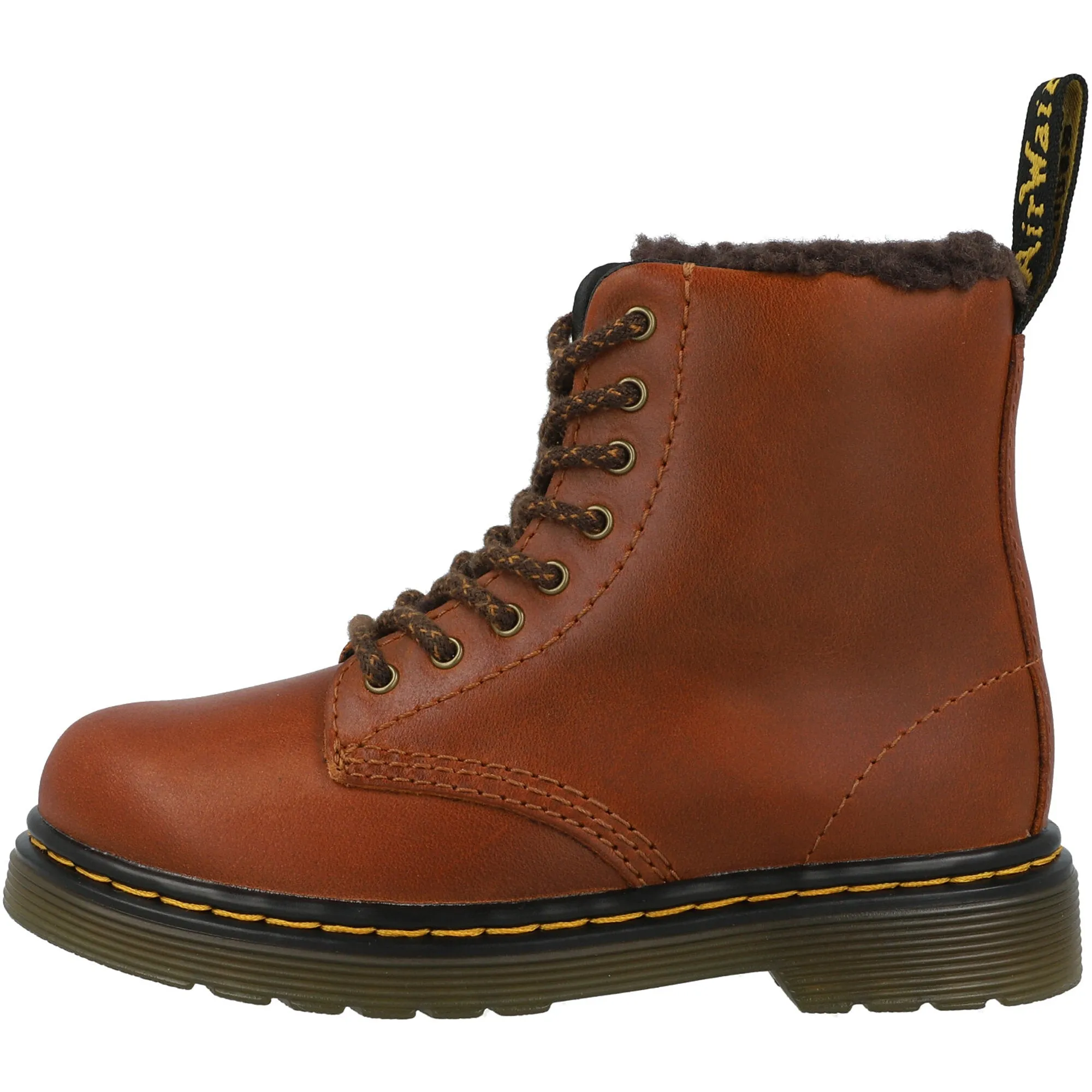 Dr Martens 1460 Serena Brown Kids Boots