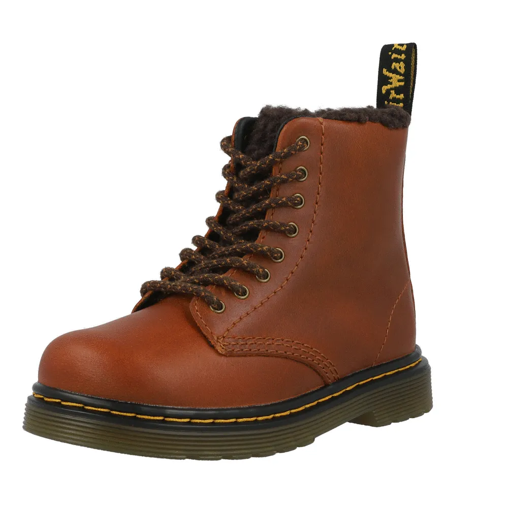 Dr Martens 1460 Serena Brown Kids Boots