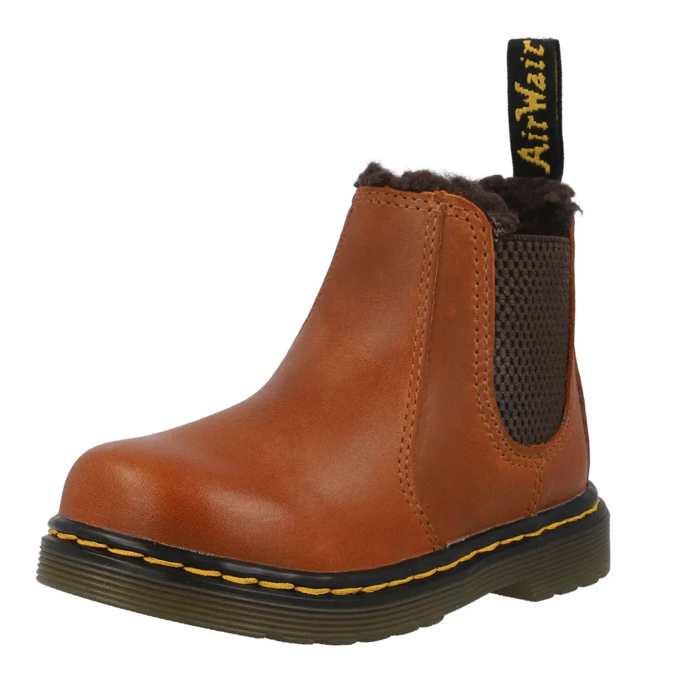 Dr Martens 2976 Leonore Toddler Brown Chelsea Boots