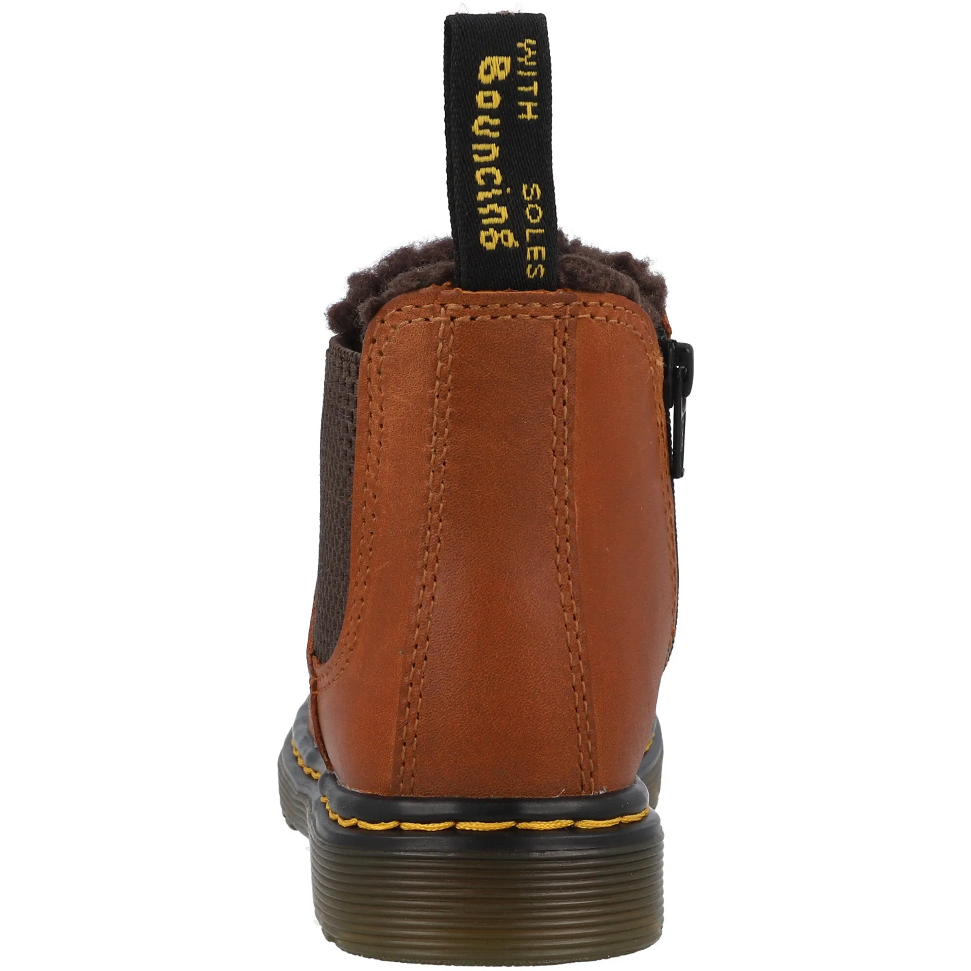 Dr Martens 2976 Leonore Toddler Brown Chelsea Boots