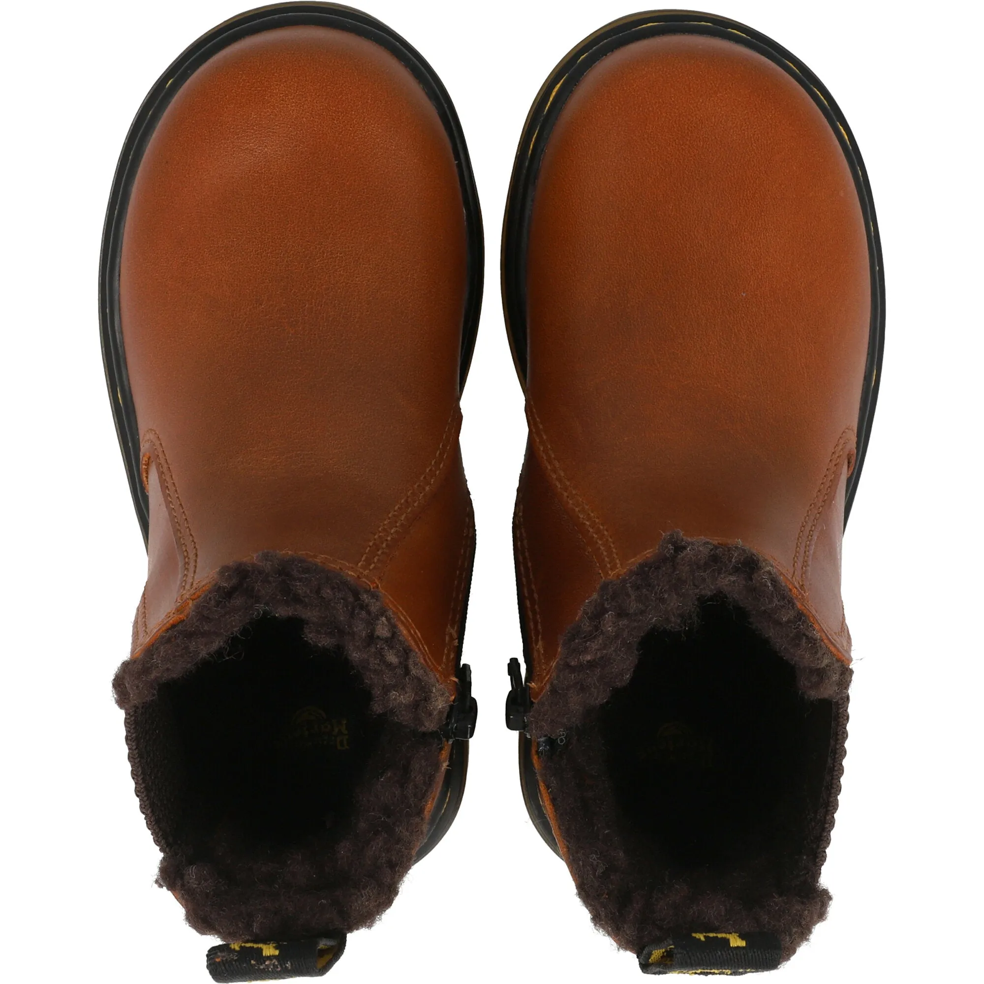 Dr Martens 2976 Leonore Toddler Brown Chelsea Boots