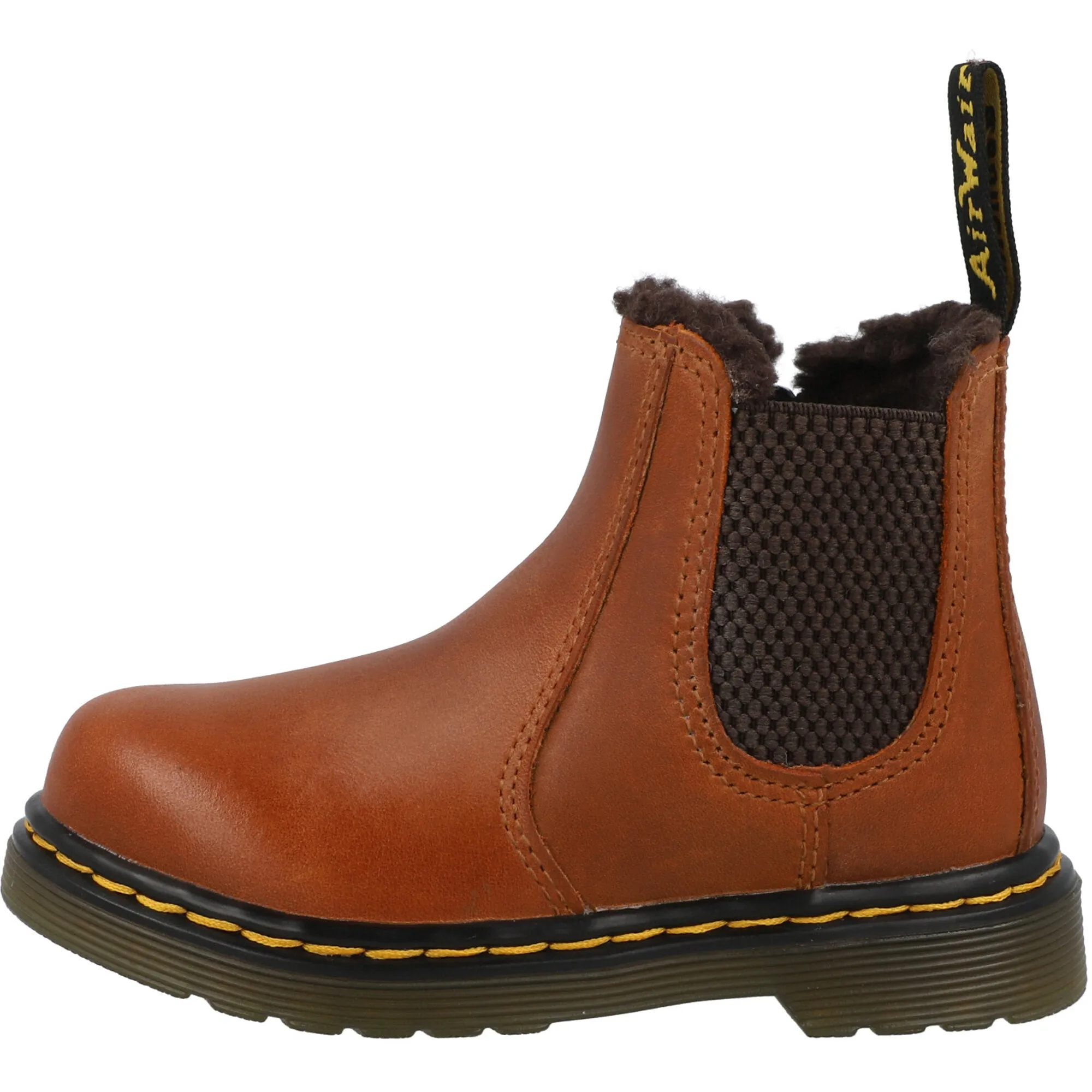 Dr Martens 2976 Leonore Toddler Brown Chelsea Boots
