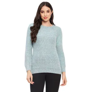 Duke Stardust Women Full Sleeve Woven Sweater (LQS9778)
