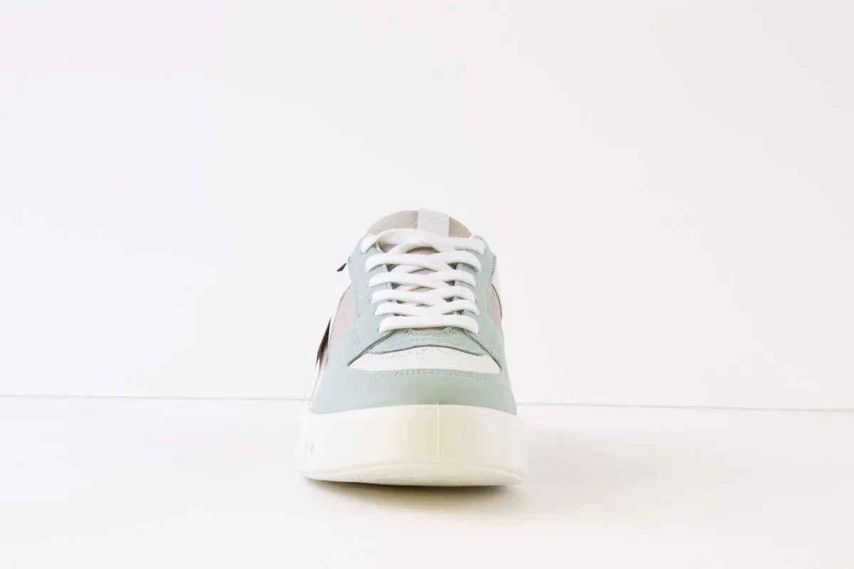 ECCO - 209713 60706 STREET 720-LACED WATERPROOF SHOE - MINT COMBI