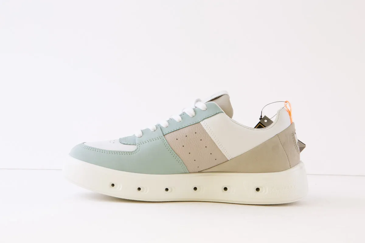 ECCO - 209713 60706 STREET 720-LACED WATERPROOF SHOE - MINT COMBI