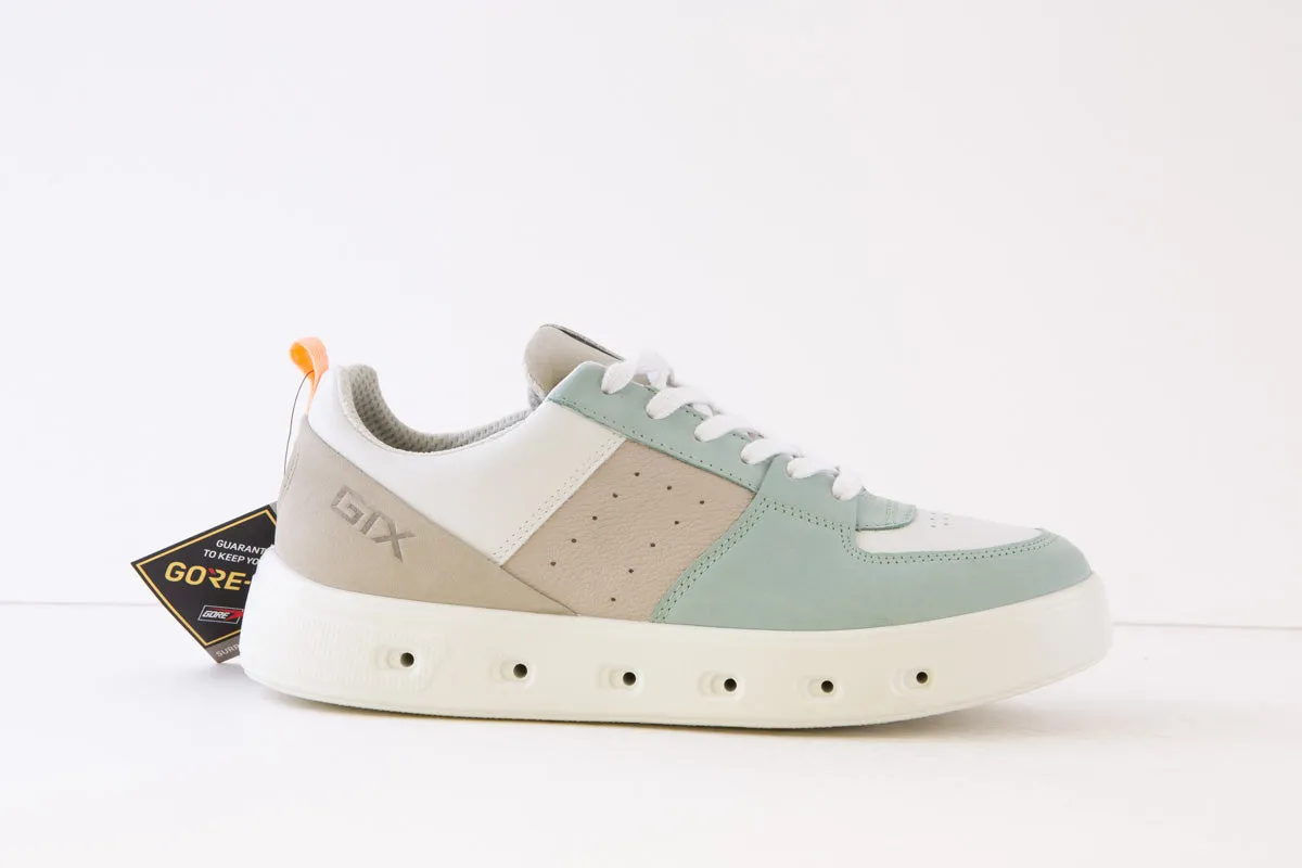 ECCO - 209713 60706 STREET 720-LACED WATERPROOF SHOE - MINT COMBI