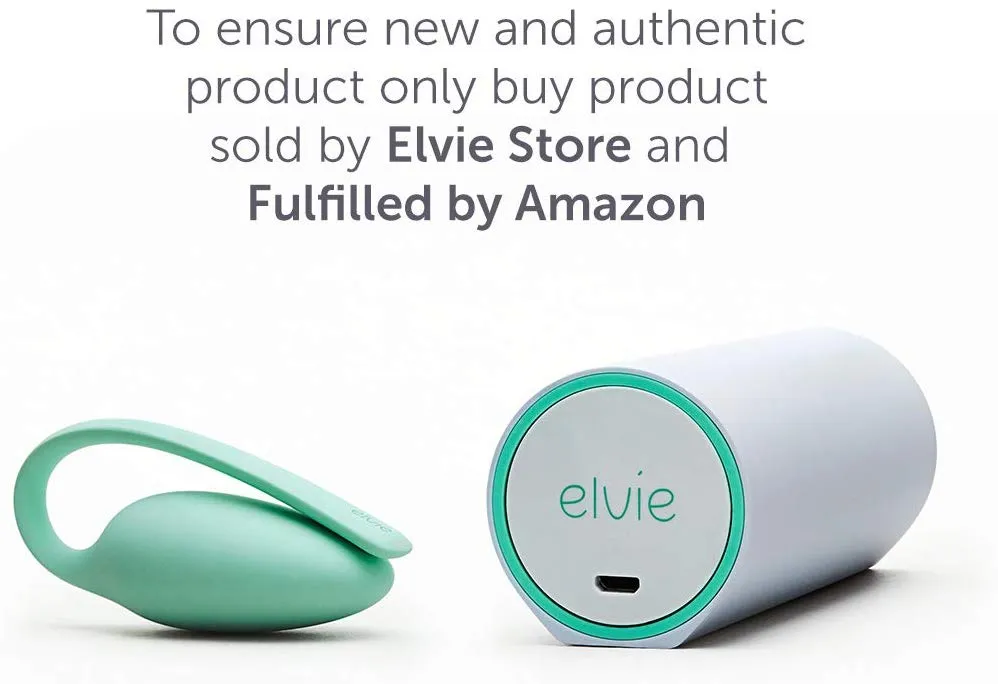 Elvie Kegel Trainer - Kegal Exercise Device for Women - Kegel Exerciser & Pelvic Floor Exercisers for Women for Pelvic Support & Bladder Control Pelvic Floor Trainer
