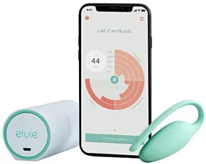 Elvie Kegel Trainer - Kegal Exercise Device for Women - Kegel Exerciser & Pelvic Floor Exercisers for Women for Pelvic Support & Bladder Control Pelvic Floor Trainer
