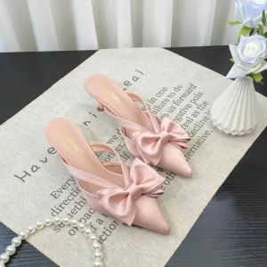Fairy Style Pink Cool Slippers for Women's Summer